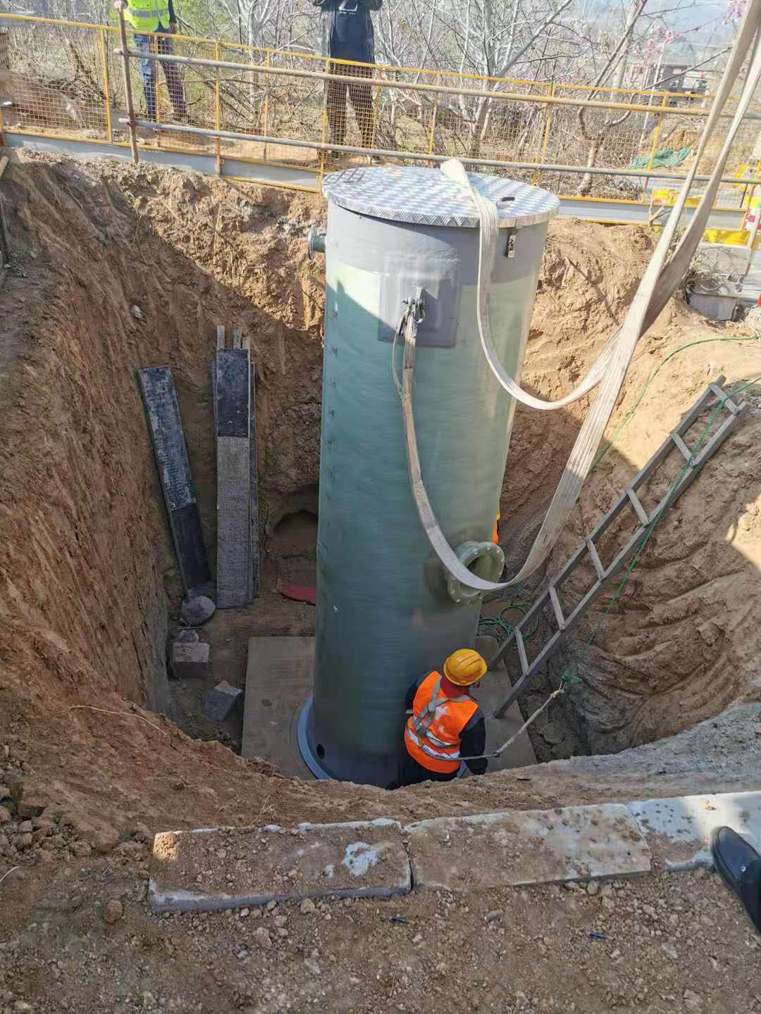 石家庄济南市农村一体化预制泵站案例